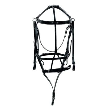Racing Tack leather racing open Bridle