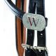 Leather race bridle and overcheck Wahlsten
